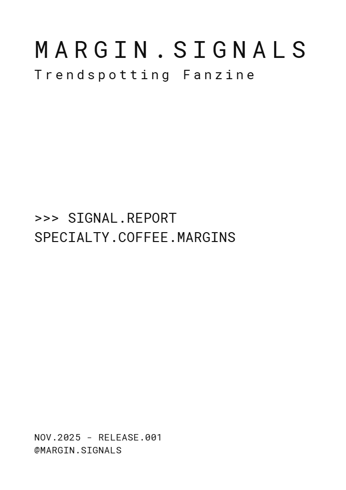 MARGIN.SIGNALS Release 001 prototype