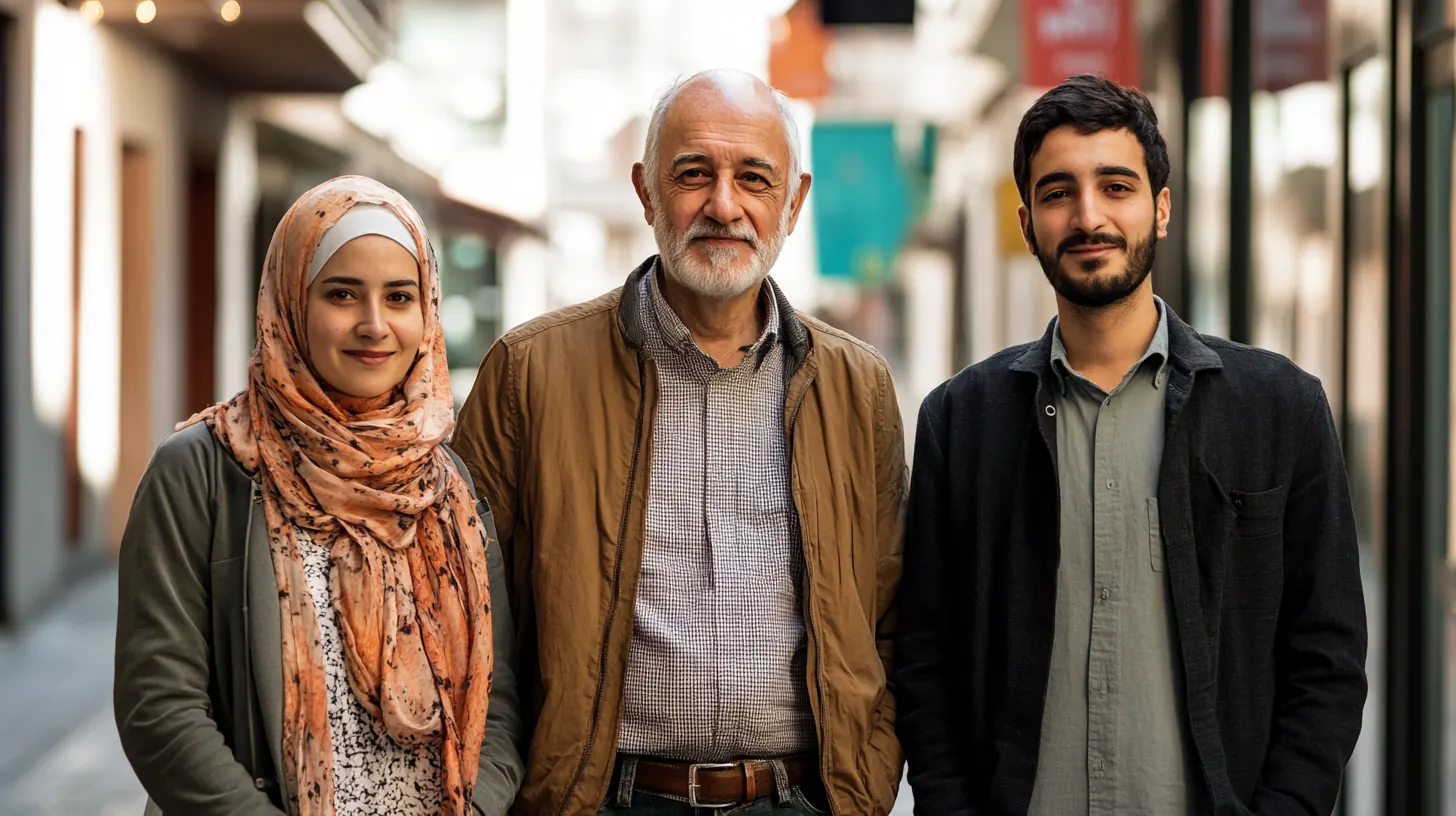 Refugees using WELCOME